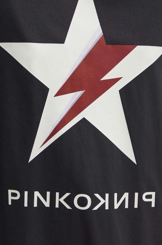 Pinko tricou din bumbac 101704.A292 negru