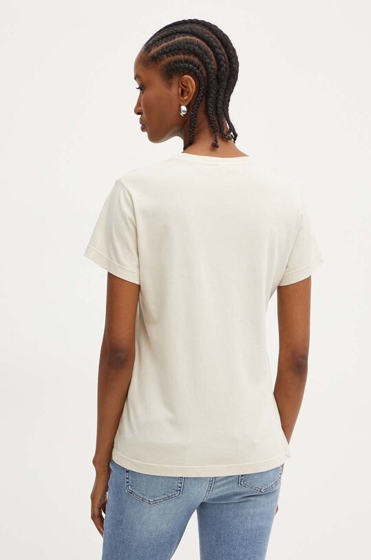 Odzież Pinko t-shirt 100355.A2A3 beżowy