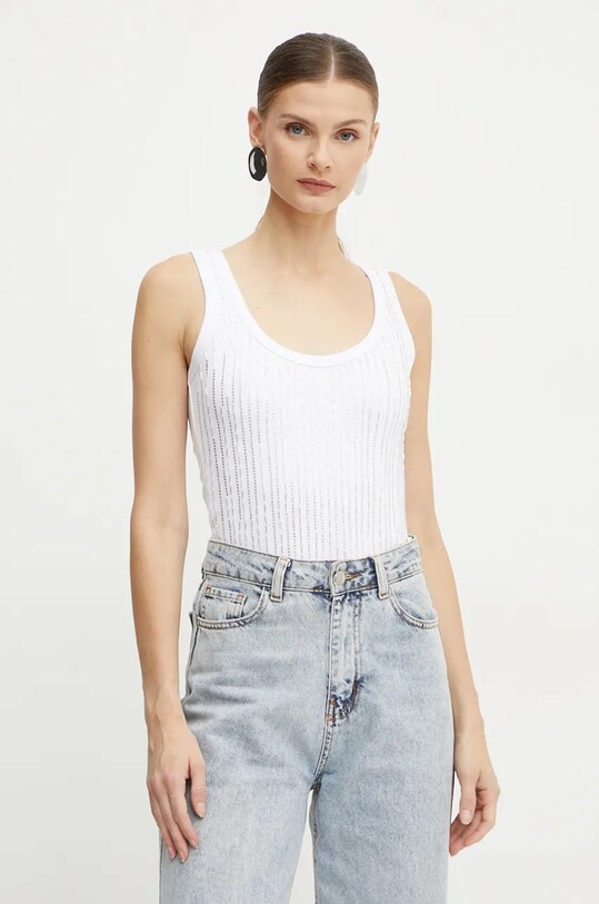 Top Pinko slim biela 104338.A27G