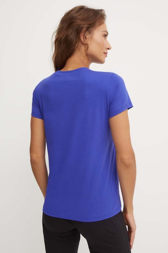 Emporio Armani Underwear t-shirt bawełniany lounge 164720.4F227 fioletowy AW24