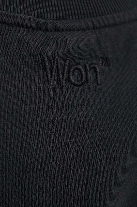 Won Hundred tricou din bumbac 3103.12071 negru
