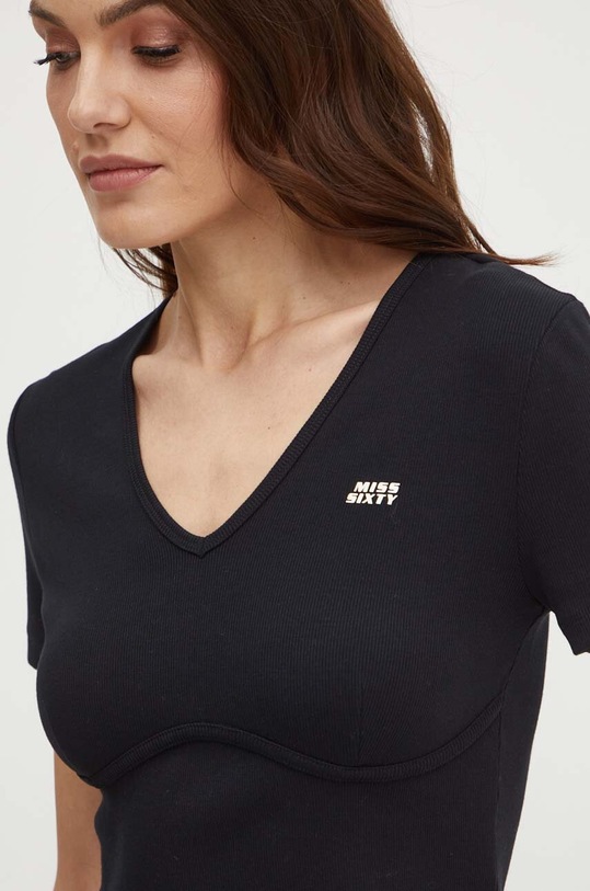 Miss Sixty t-shirt 6L1SJ4200000 SJ4200 T-SHIRT czarny 6L1SJ4200000