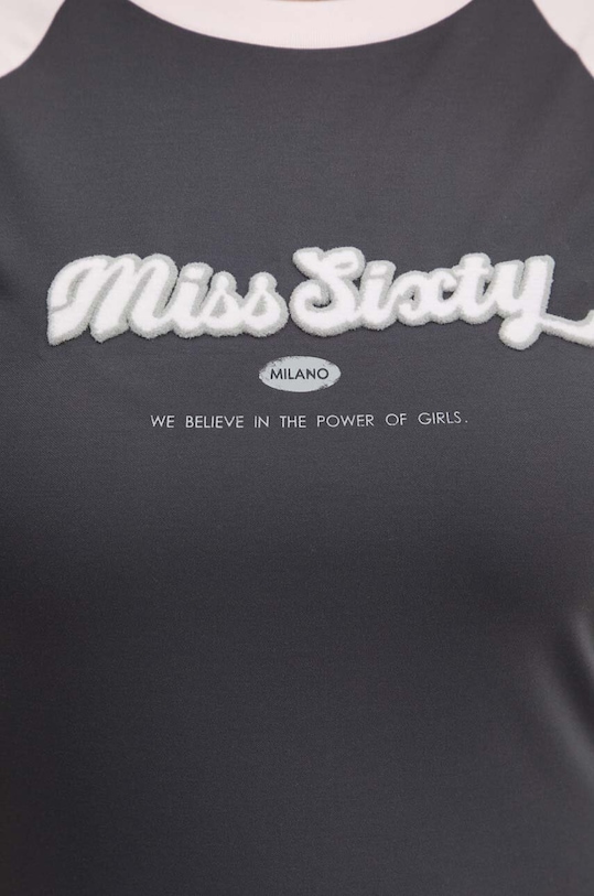 Tričko Miss Sixty 6L2SJ1480000 SJ1480 6L2SJ1480000 sivá