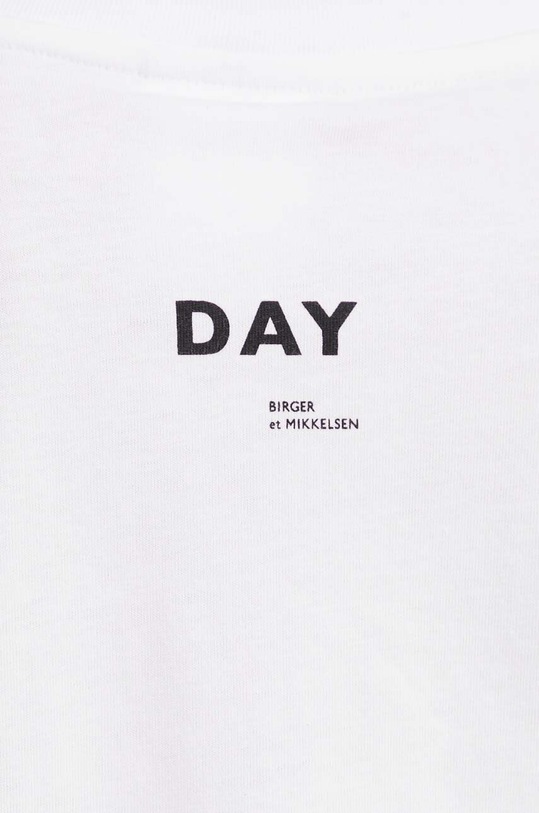 Day Birger et Mikkelsen tricou din bumbac Drew - Heavy Jersey RD DAY65243228 alb