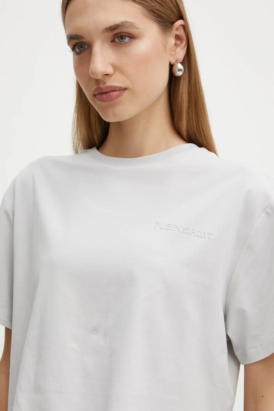 PLEIN SPORT tricou gri AADC.WTK3544.SJY001N