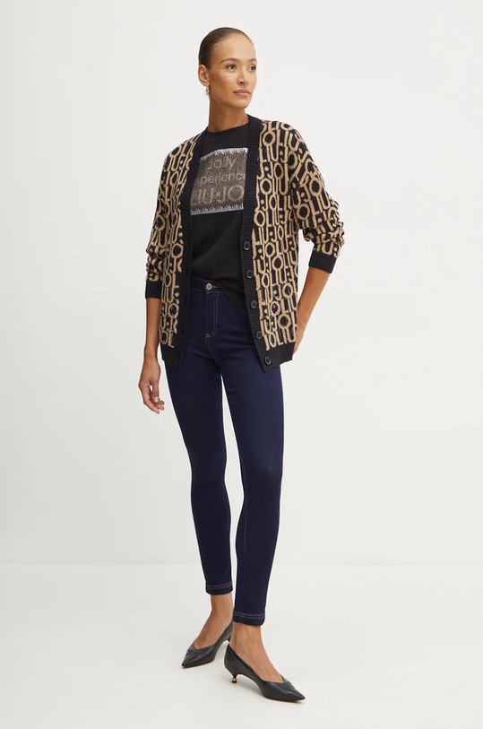 Oblečení Tričko Liu Jo TF4020.JS923 černá