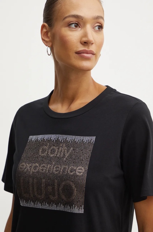 Tričko Liu Jo černá TF4020.JS923