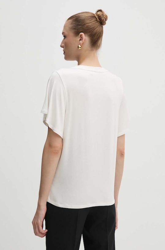 Odzież Liu Jo t-shirt TF4094.JS360 beżowy