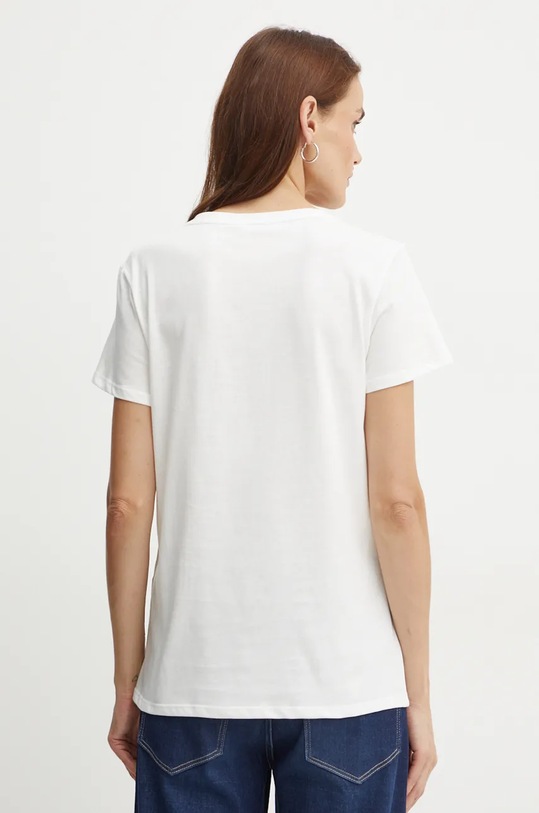 Liu Jo t-shirt in cotone TF4209.J6040 bianco AW24