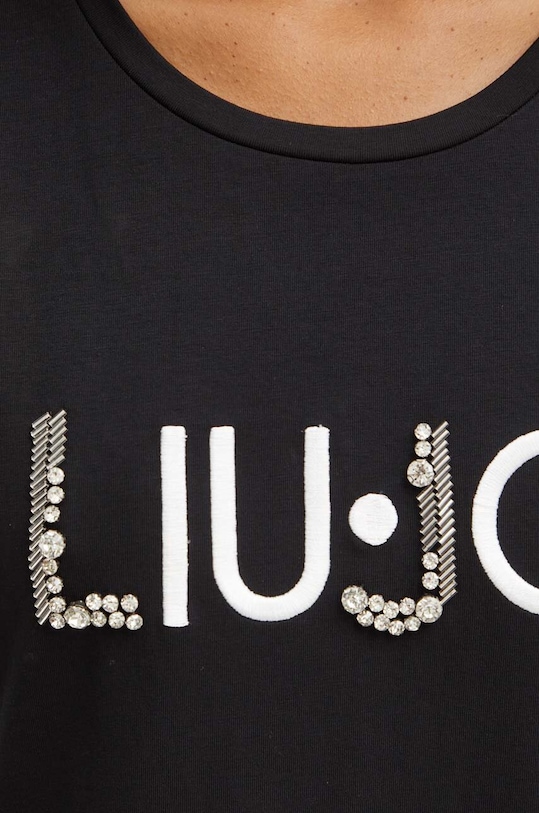 Liu Jo tricou TF4312.JS088 negru