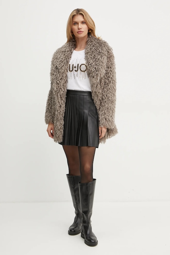 Liu Jo pamut póló WF4105.J5904 fehér AW24