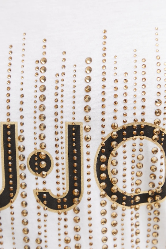 Liu Jo pamut póló WF4105.J5904 fehér