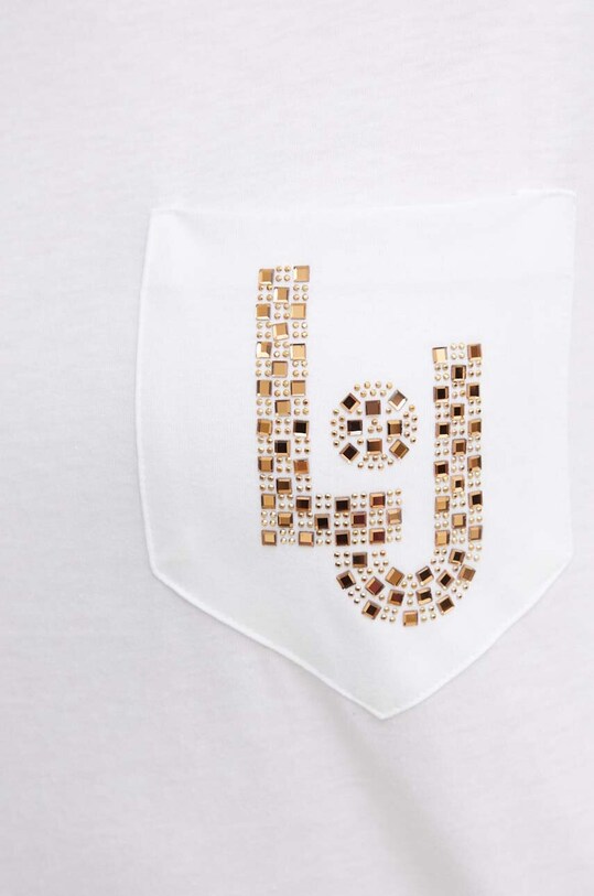 Хлопковая футболка Liu Jo WF4177.JS923 белый