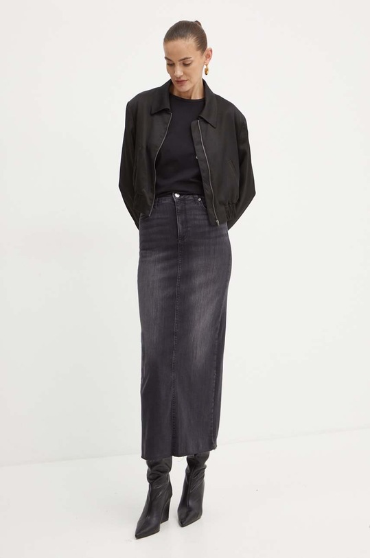 Liu Jo tricou din bumbac WF4177.JS923 negru AW24