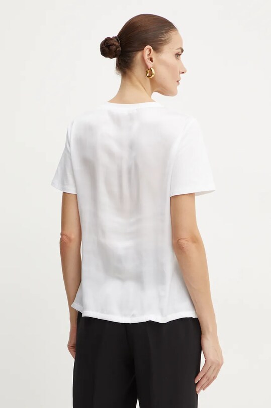 Îmbrăcăminte Liu Jo tricou WF4181.J5003 alb