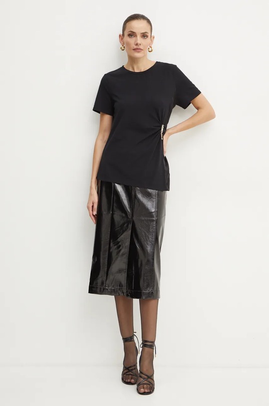 Tričko Liu Jo WF4181.J5003 čierna AW24