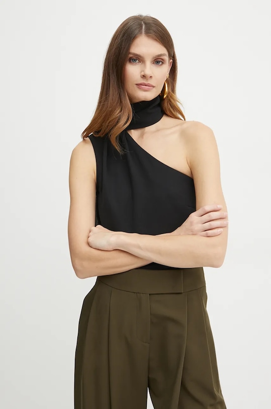 Блузка Liu Jo slim чорний WF4189.T0347