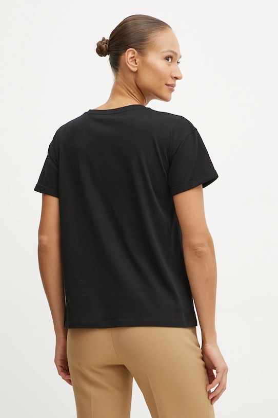 Odzież Liu Jo t-shirt bawełniany WF4284.J5904 czarny