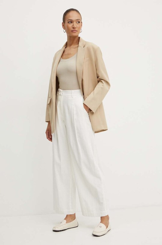Max Mara Leisure top 2426366017600 beżowy AW24