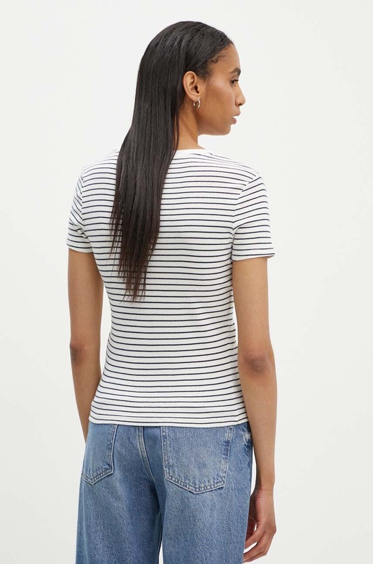 Βαμβακερό μπλουζάκι Levi's 000KK λευκό AW24