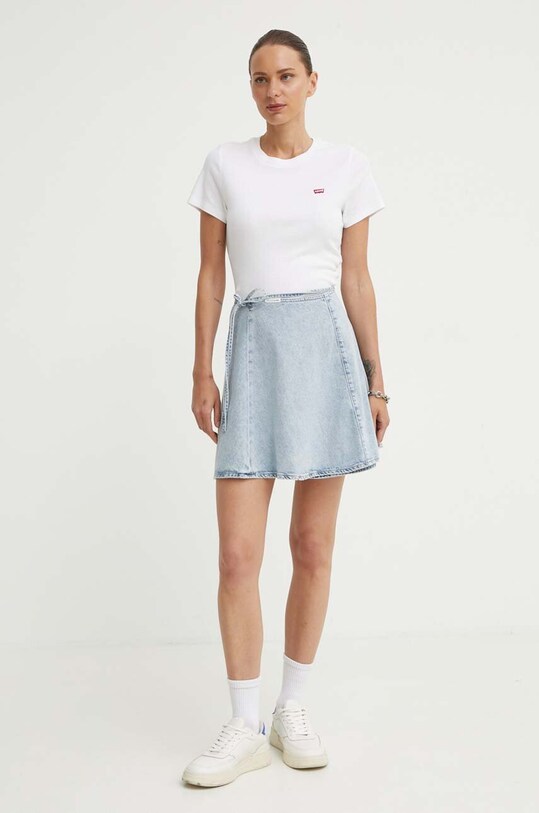 Levi's t-shirt bawełniany 000KK biały AW24