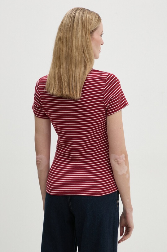 Îmbrăcăminte Levi's tricou din bumbac 000KK burgundia