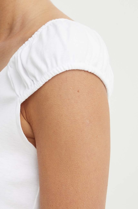 Levi's top din bumbac A8784 alb