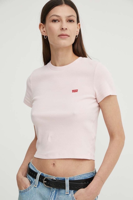 Levi's t-shirt różowy A7419