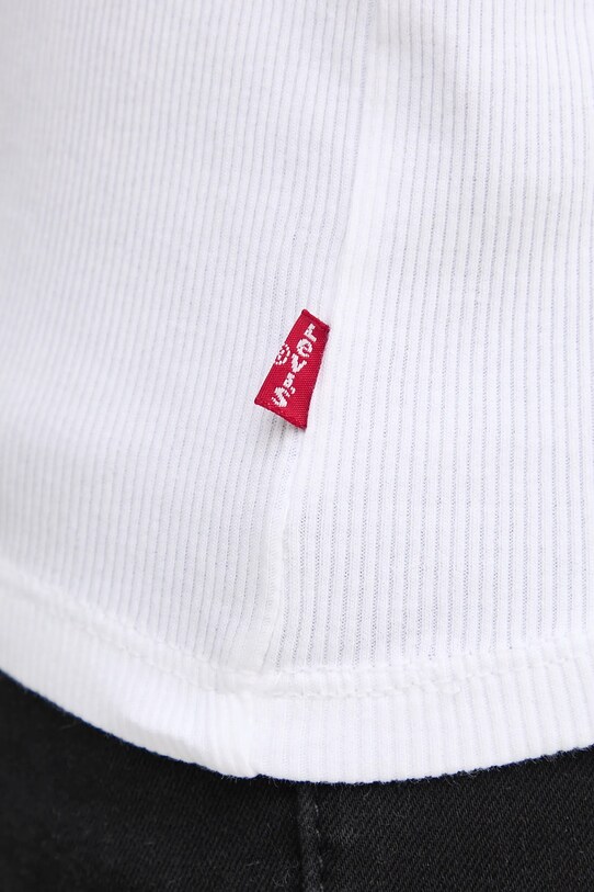 Levi's top din bumbac A9415 alb