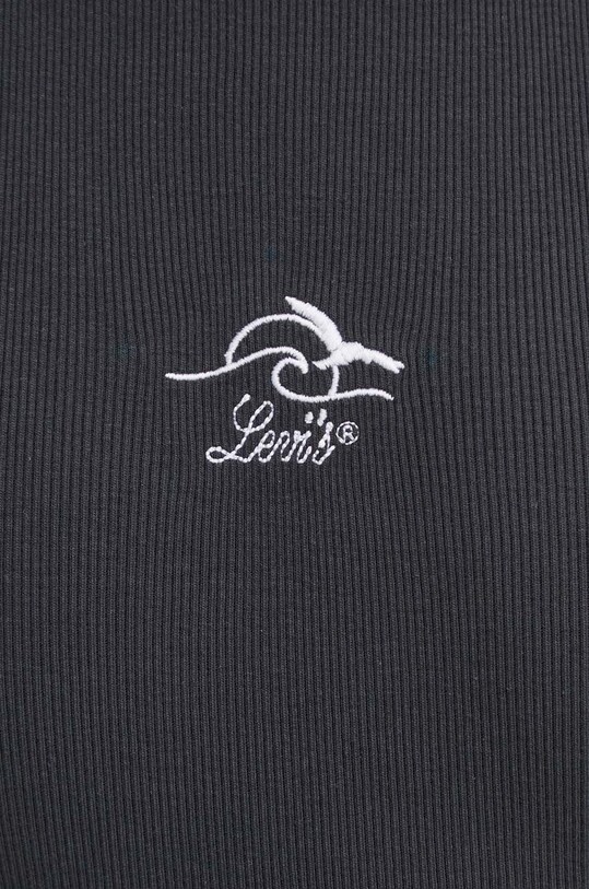 Levi's top din bumbac A9415 negru