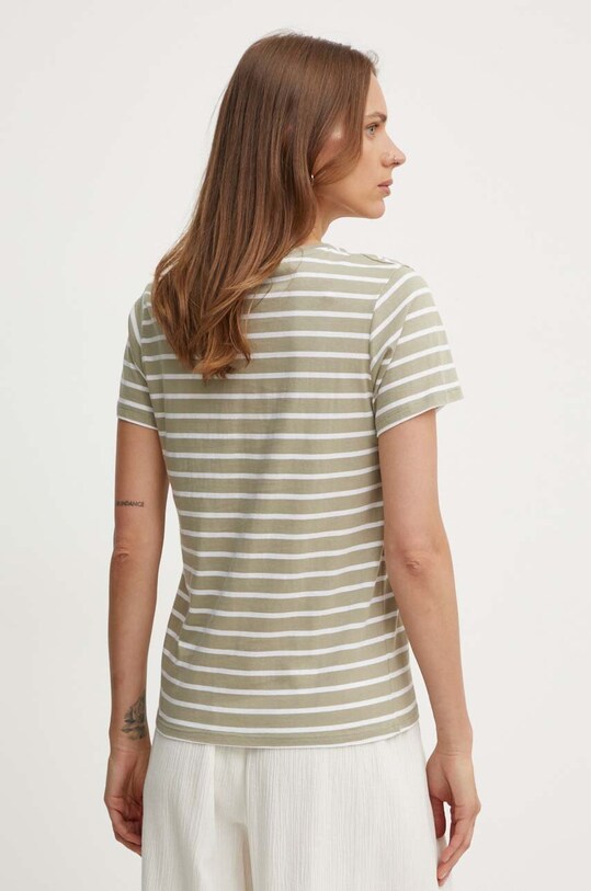 Îmbrăcăminte Pepe Jeans tricou din bumbac ELBA PL505876 verde