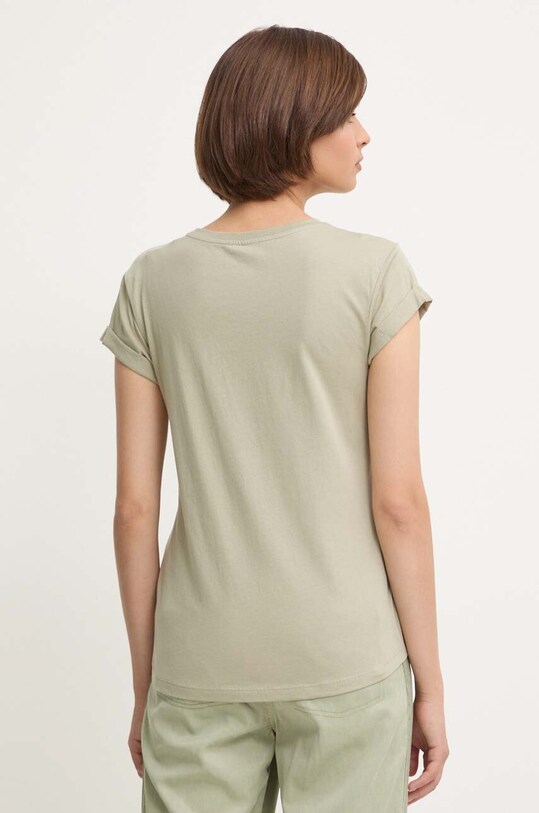 Одяг Бавовняна футболка Pepe Jeans EVETTE PL505880 зелений