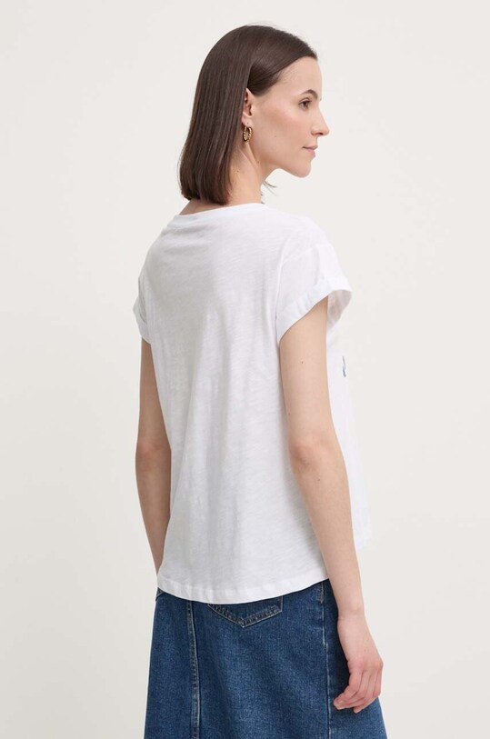 Одежда Хлопковая футболка Pepe Jeans EILEEN PL505894 белый