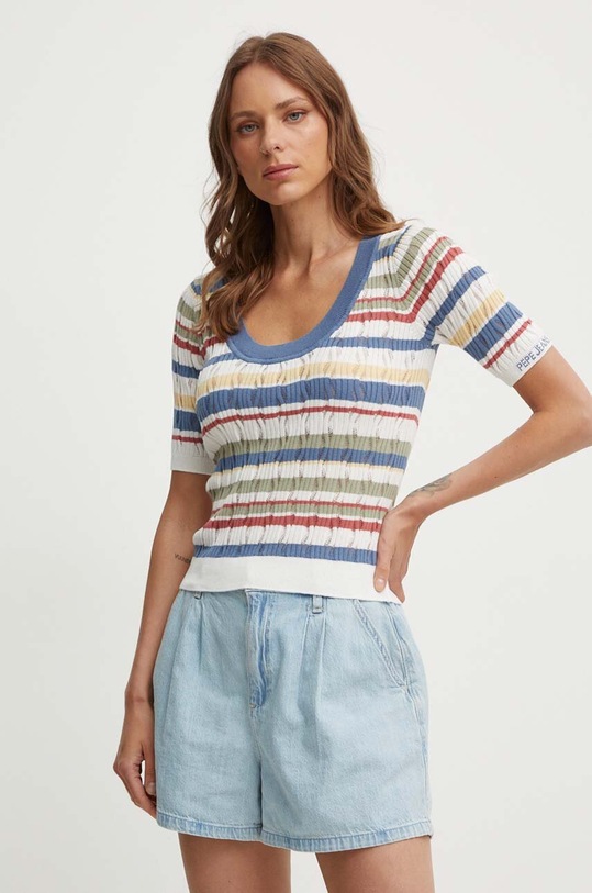 Majica kratkih rukava Pepe Jeans IRIS šarena PL702171