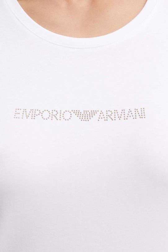 Μπλουζάκι lounge Emporio Armani Underwear λευκό 163139.4F223