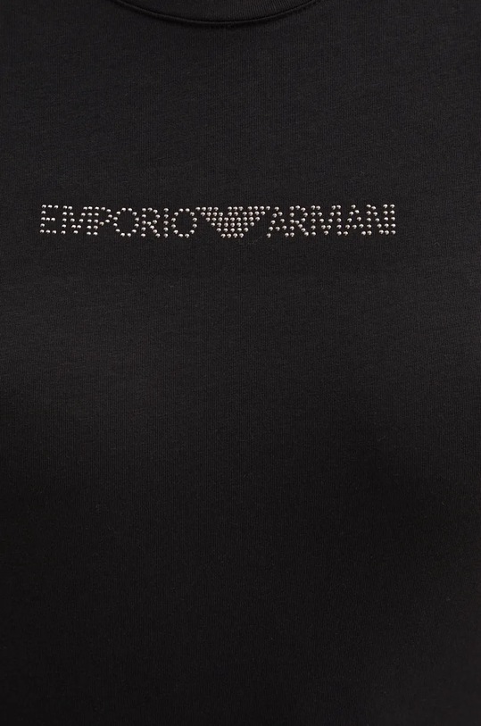 Homewear majica kratkih rukava Emporio Armani Underwear 163139.4F223 crna