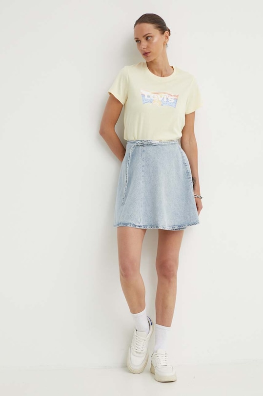 Levi's t-shirt in cotone 17369.2747 giallo AW24