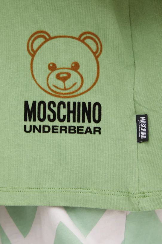 Футболка лаунж Moschino Underwear A0701.4406 зелёный