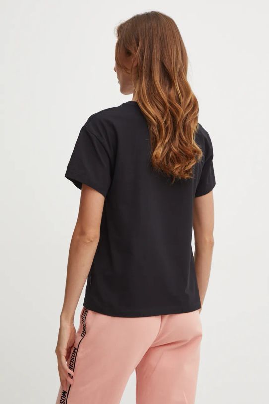 Ρούχα Μπλουζάκι lounge Moschino Underwear A0789.4410 μαύρο