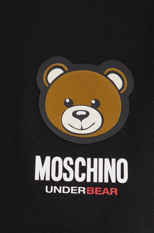 Μπλουζάκι lounge Moschino Underwear A0789.4410 μαύρο