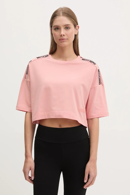 Moschino Underwear t-shirt tessuto elasticizzato arancione A0792.4406