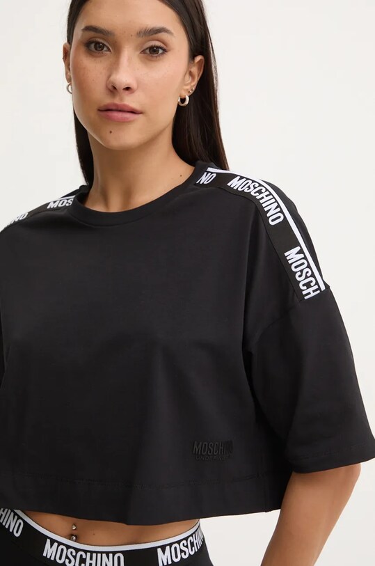 Moschino Underwear tricou negru A0792.4406