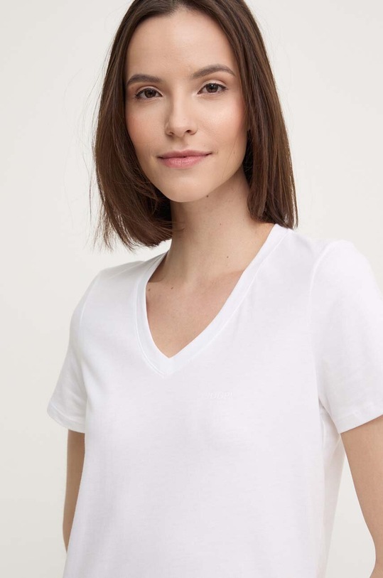 Joop! t-shirt bawełniany biały 30040355