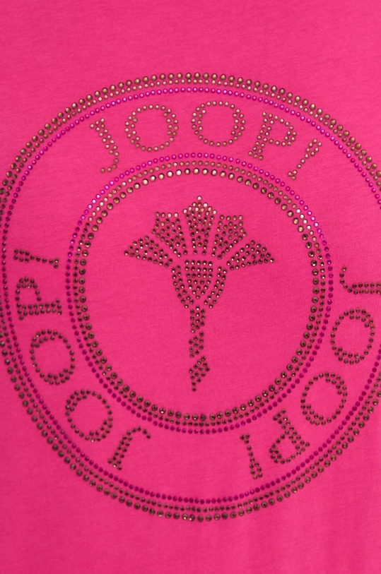 Joop! t-shirt bawełniany 30042942 różowy