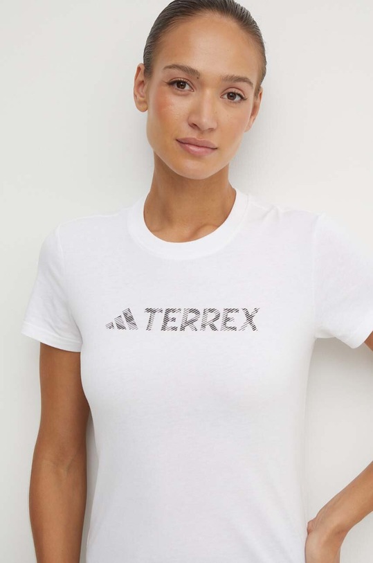 adidas TERREX tricou print alb HZ1391
