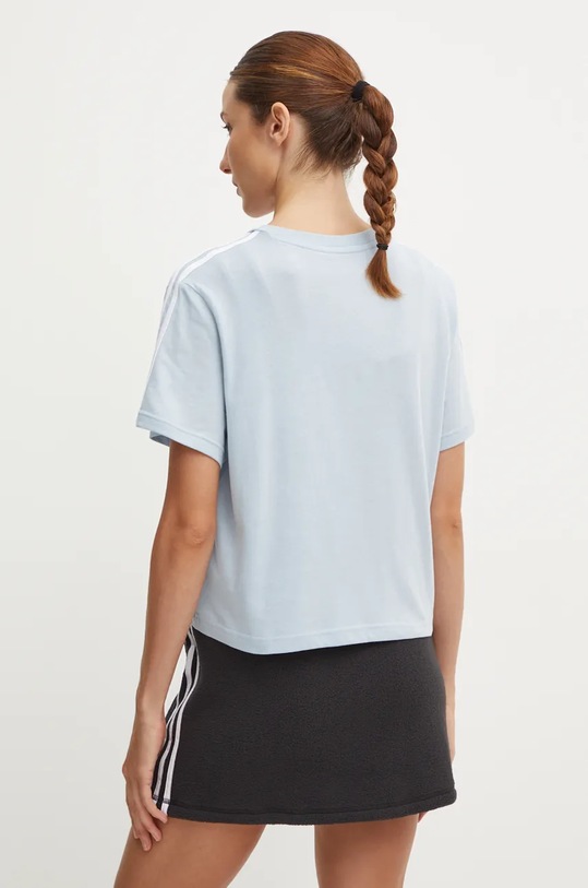 Odzież adidas t-shirt bawełniany Essentials IS1568 niebieski