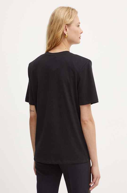 Oblečení Bavlněné tričko Elisabetta Franchi MA01346E2 černá