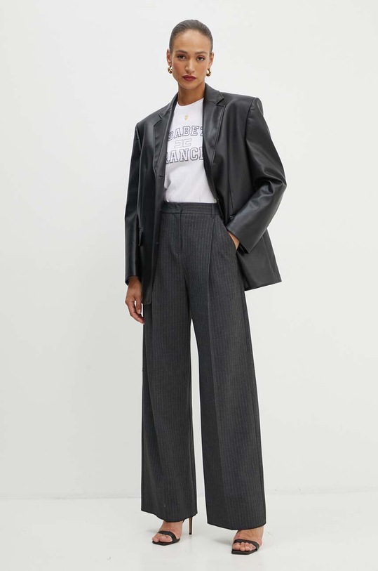 Elisabetta Franchi t-shirt in cotone MA01546E2 bianco AW24