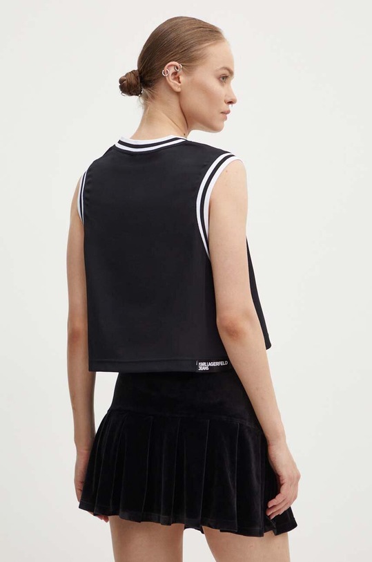 Îmbrăcăminte Karl Lagerfeld Jeans top 245J1702 negru