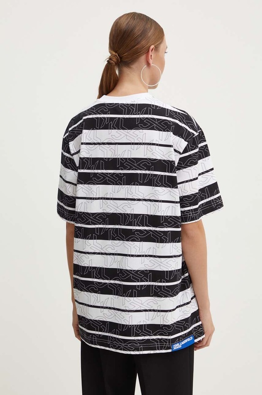 Îmbrăcăminte Karl Lagerfeld Jeans tricou din bumbac 245J1706 negru